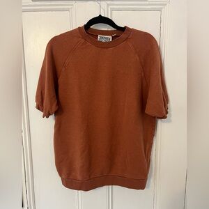 Jungmaven Short Sleeve Raglan Fleece Sweatshirt